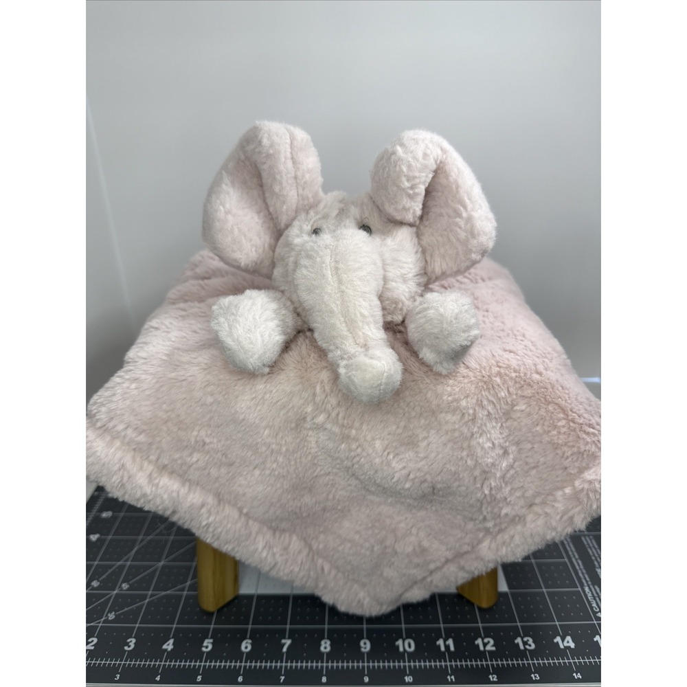 S.L. Home Fashions Purple Mauve Elephant Ears Lovey Security Blanket HTF